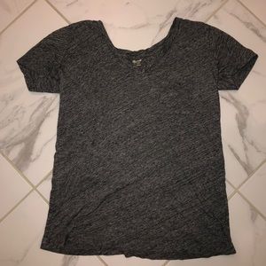 Madewell V-Neck Pocket Tee
